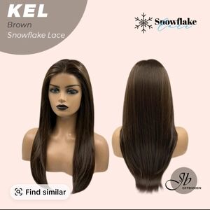 Jb Extensions Wig - Brown 22 Inches